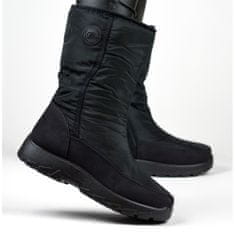 Vysoké boty komfortní boty zimní sněhové boty velikost 38