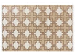 Beliani Jutový koberec 200 x 300 cm béžový KONURTAY