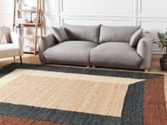 Beliani Jutový koberec 200 x 300 cm vícebarevný ORTAKOY