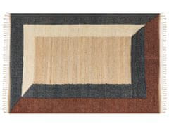Beliani Jutový koberec 200 x 300 cm vícebarevný ORTAKOY