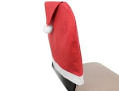 Iso Trade Iso Trade 11418 Vánoční potahy na židli 6x + ubrus Santa Claus 172 x130 cm, vlákno 14792