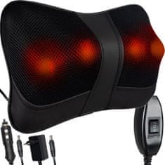 MG Neck Massager masážní polštář, černý