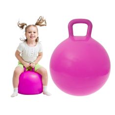 MG Jumping Ball skákací míč 45cm, růžová