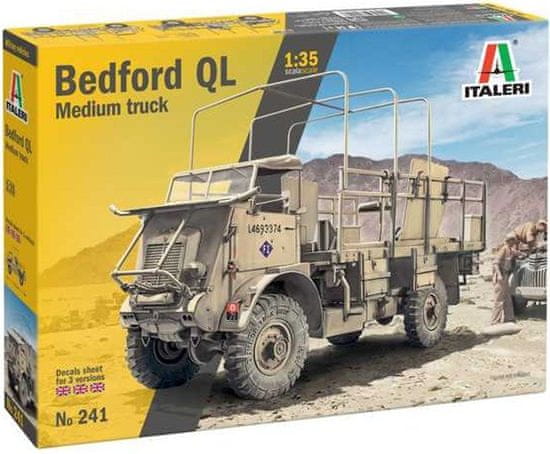 Italeri Bedford QL Truck, Model Kit military 0241, 1/35