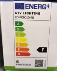 GTV LED žárovka GU10 5,6 W neutrální bílá 410 lm