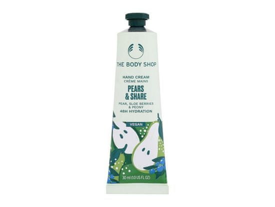 The Body Shop 30ml pears & share hand cream, krém na ruce