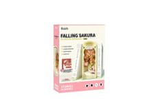 Robotime 3d puzzle zarážka na knihy "falling sakura"