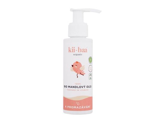 kii-baa organic 100ml baby bio almond oil, tělový olej