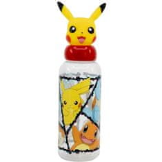 Stor Láhev na pití Pokémon Pikachu 3D víčko 560ml
