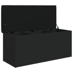 Vidaxl Úložná lavice černá 102 x 42 x 45 cm kompozitní dřevo