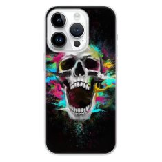 iSaprio Silikonové pouzdro - Skull in Colors pro Apple iPhone 15 Pro