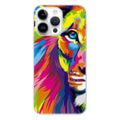 iSaprio Silikonové pouzdro - Rainbow Lion pro Apple iPhone 15 Pro Max