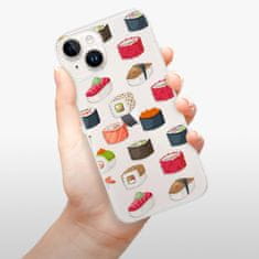 iSaprio Silikonové pouzdro - Sushi Pattern pro Apple iPhone 15 Plus