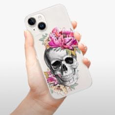 iSaprio Silikonové pouzdro - Pretty Skull pro Apple iPhone 15 Plus