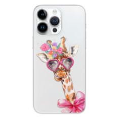 iSaprio Silikonové pouzdro - Lady Giraffe pro Apple iPhone 15 Pro Max