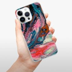 iSaprio Silikonové pouzdro - Abstract Paint 01 pro Apple iPhone 15 Pro Max