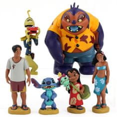 INTEREST FIGURKY DISNEY LILO A STITCH 6 KS..