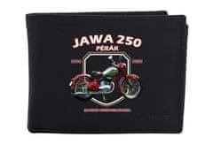 STRIKER Luxusní kožená peněženka Jawa 250 pérák