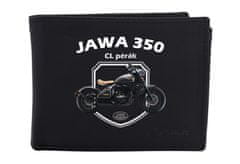 STRIKER Luxusní kožená peněženka Jawa 350 CL pérák