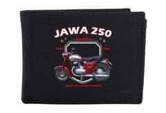STRIKER Luxusní kožená peněženka Jawa 250 kývačka
