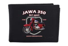 STRIKER Luxusní kožená peněženka Jawa 350/361 sport
