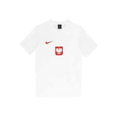 Nike Tričko bílé M Polska Breathe Football