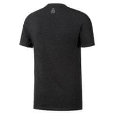 Reebok Tričko na crossfit černé S Crossfit Move Tee