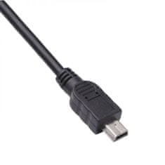 Akyga USB A-MiniB 5-pin 1.0 m/černá