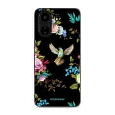 Mobiwear Prémiový lesklý kryt Glossy na mobil Xiaomi Redmi 13C - G041G - Ptáček a květy