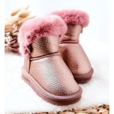 Sněhové boty s fleecovou podšívkou velikost 21