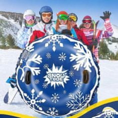 JOJOY® Kluzák na sníh, Nafukovací kluzák, Kruh na sníh | SNOWRIDER Modrá