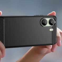 Tech-protect Carbon kryt na Xiaomi Redmi 13C / Poco C65, černý