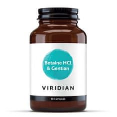 VIRIDIAN nutrition Betaine HCl 90 kapslí 