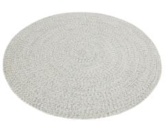 NORTHRUGS Kusový koberec Braided 105553 Light Melange kruh – na ven i na doma 150x150 (průměr) kruh