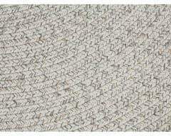 NORTHRUGS Kusový koberec Braided 105553 Light Melange kruh – na ven i na doma 150x150 (průměr) kruh