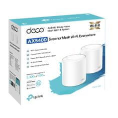 TP-Link AX5400 Smart Home Mesh WiFi6 System Deco X60(2-pack)