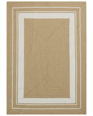 NORTHRUGS Kusový koberec Braided 105556 Creme Beige – na ven i na doma 80x150