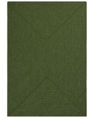 NORTHRUGS Kusový koberec Braided 105554 Green – na ven i na doma 80x150