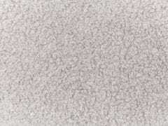 Beliani Plyšový polštář 172 x 14 cm šedý GLADIOLUS