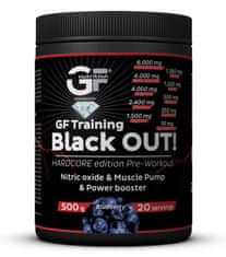 GF nutrition GF Training Black OUT 500 g - raspberry 
