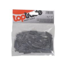 Toptrade klínky spárovací, plastové, malé, 100 ks, 0 – 4 mm