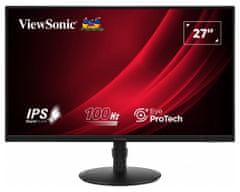 Viewsonic VG2708A-MHD / 27"/ IPS/ 16:9/ 1920x1080/ 5ms/ 250cd/m2/ DP/ HDMI/ VGA/ PIVOT/ Repro