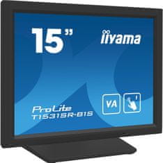 15" T1531SR-B1S:VA,1024x768,DP,HDMI