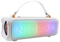 N-GEAR PARTY LET'S GO PARTY SPEAKER BLAZOOKA 703 / BT/ 100W/ USB/Disco LED/ MIC / bílý