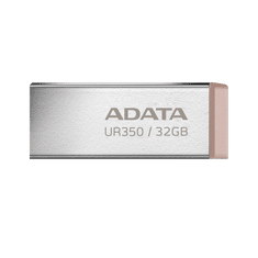 Adata UR350/32GB/USB 3.2/USB-A/Hnědá