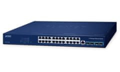 Planet GS-6311-24T4X L3 switch, 24x1Gb, 4x10Gb SFP+, QoS, fanless