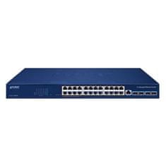 Planet GS-6311-24T4X L3 switch, 24x1Gb, 4x10Gb SFP+, QoS, fanless