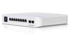 Ubiquiti UniFi Switch Pro 8 PoE - 8x GbE, 2x SFP+, 6x PoE+, 2x PoE++ (PoE budget 120W)