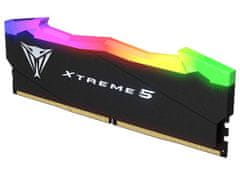 Patriot VIPER XTREME 5 RGB 48GB DDR5 7600MHz / DIMM / CL38 / Kit 2x 24GB