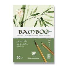 Clairefontaine Akvarelový blok Bamboo A4, 20 listů, 250 g